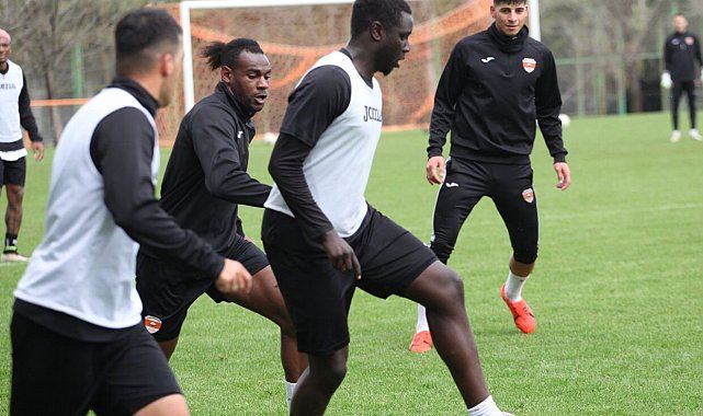 Adanaspor, Sakaryaspor maçı hazırlıklarını sürdürdü