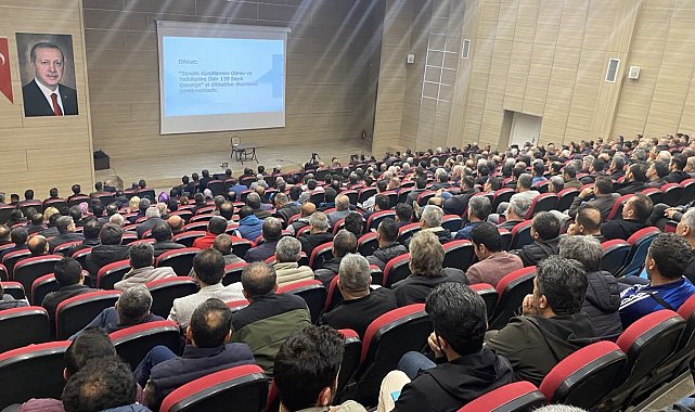 Adıyaman'da sandık kurulu başkanlarına eğitim verildi
