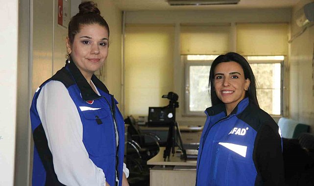 AFAD'çı kadınlar görevlerinin başında