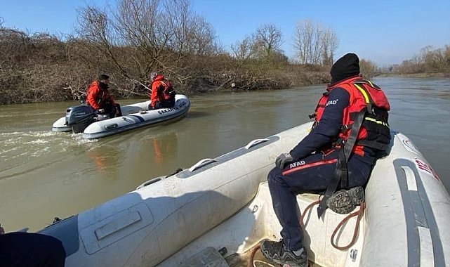 AFAD'tan Sakarya Nehri'nde keşif ve kurtarma tatbikatı