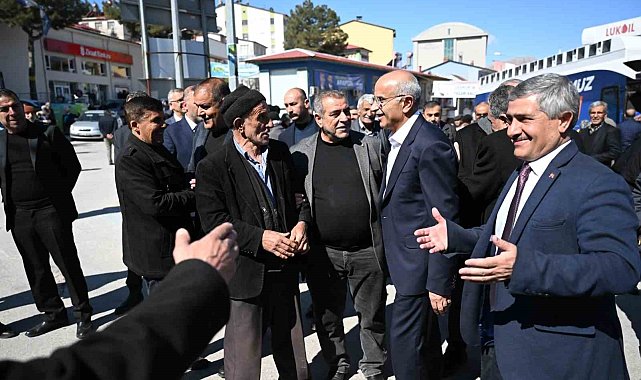AK Parti Büyükşehir Belediye Başkan Adayı Sami Er Arapgir ilçesini ziyaret etti