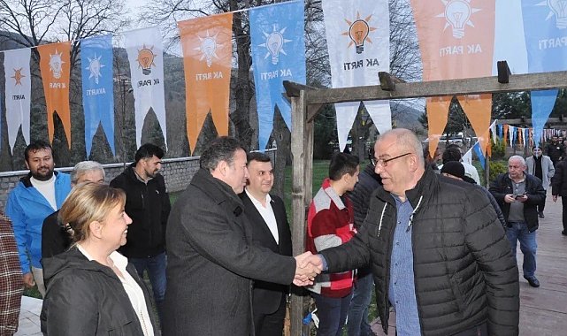 AK Parti Devrek İlçe teşkilatı iftar programında buluştu