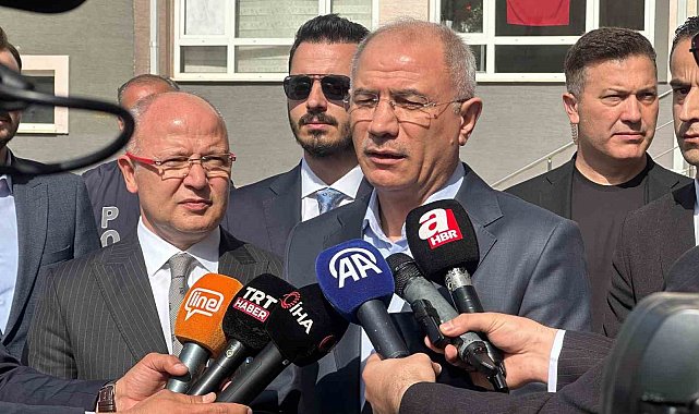 AK Parti Genel Başkan Vekili Efkan Ala ve İl Başkanı Gürkan oyunu kullandı