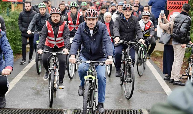 AK Parti İBB Başkan Adayı Kurum: "Bisiklet İstanbul'da artık bir ulaşım aracı olacak"