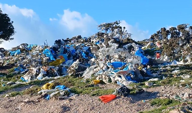 AK Parti'li Gökçeada Belediye Başkan adayı Ölçek'ten, çöp depolama alanı tepkisi