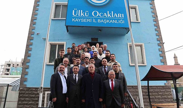 Akar ve Büyükkılıç'tan Ülkü Ocakları ve Alperen Ocakları'na ziyaret