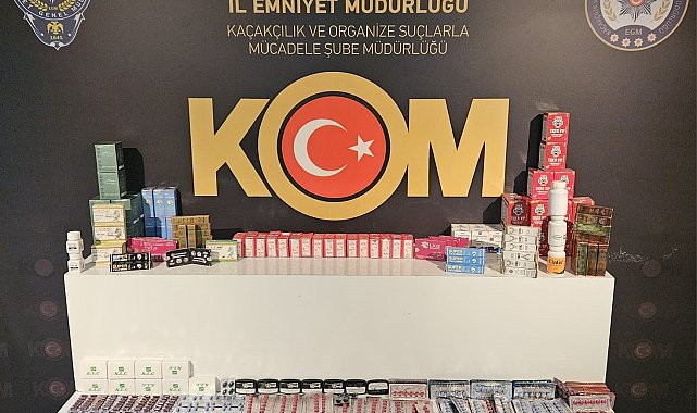Aksaray'da kaçak cinsel gücü artırıcı ilaç operasyonu