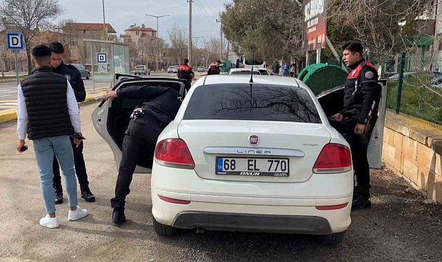 Aksaray'da şok asayiş uygulaması
