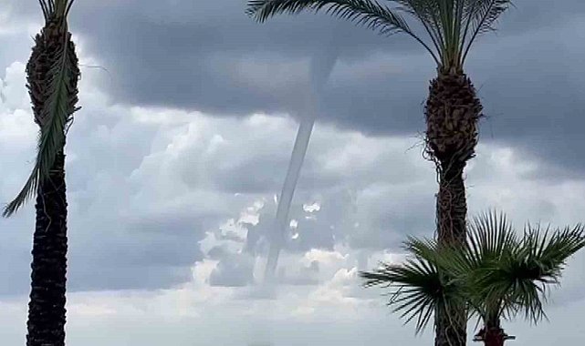 Alanya'da bir hortum daha görüldü