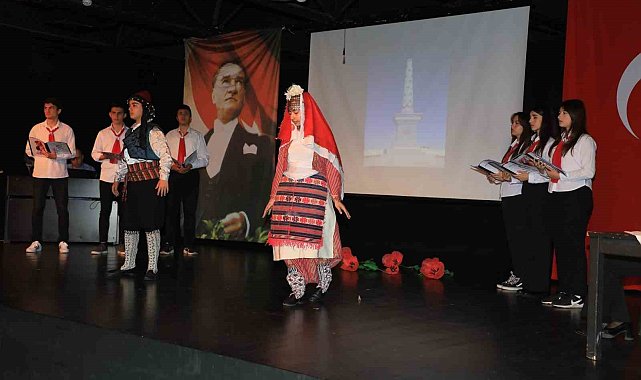 Alanya'da İstiklal Marşı'nın Kabulünün 103. Yıl Dönümü programı düzenlendi