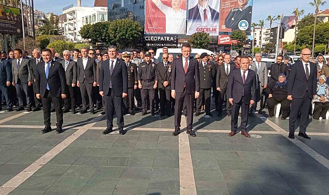 Alanya'da,18 Mart Çanakkale Şehitlerini Anma Günü ve Deniz Zaferi'nin 109. yıl dönümü