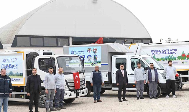 Altıeylül'de 100 bin ton geri dönüşüm dönüştürüldü