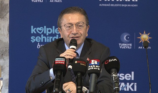 Altındağ Belediyesi adayı Tiryaki: "Altındağ Ankara'nın başkenti"