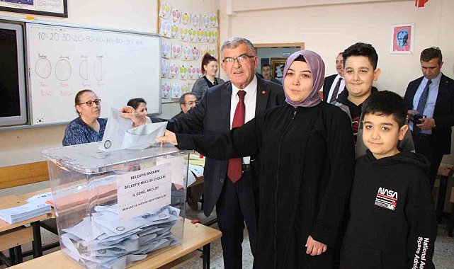 Amasya sandık başında
