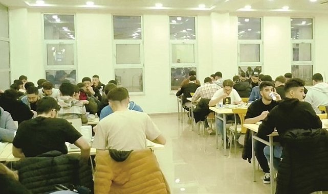 Amasya Üniversitesi'nden öğrencilere Ramazan boyunca iftar sofrası