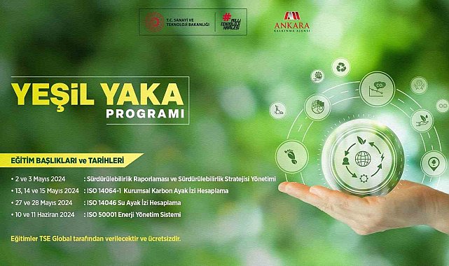 Ankara Kalkınma Ajansı'ndan Yeşil Yaka Programı