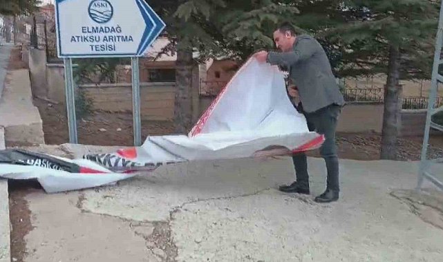 Ankara'da pankartları sökülen başkan adaylarından tepki