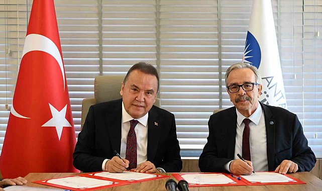 Antalya Büyükşehir Belediyesi'nden iki iş birliği protokolü