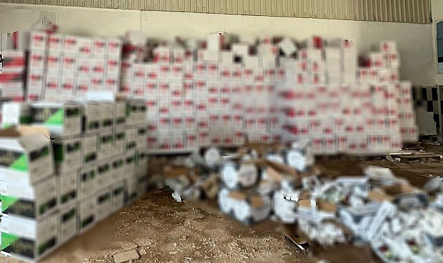 Antalya'da 8 milyon 970 bin boş makaron ele geçirildi