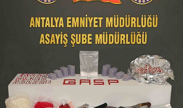 Antalya'da aranan 218 şüpheli tutuklandı