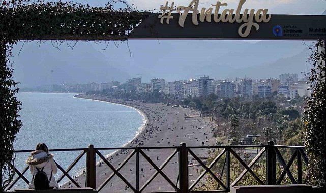 Antalya'da turizmde yeni rekor