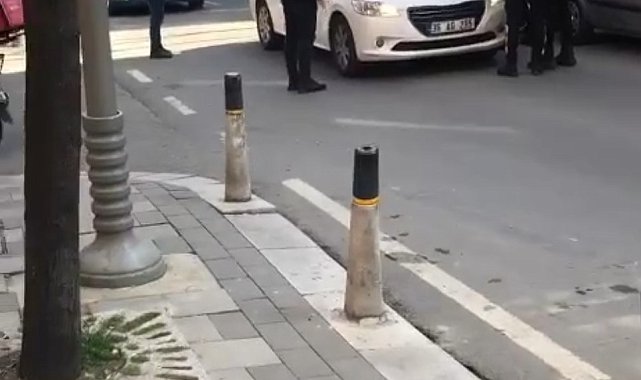 Aracıyla ters yöne giren polis, yol verme tartışmasında sürücüyü bacağından vurdu