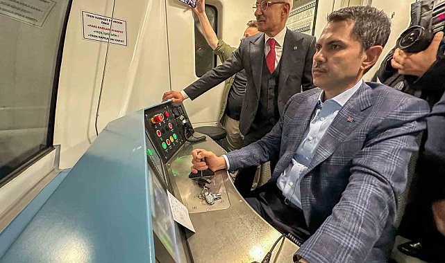Arnavutköy-İstanbul Havalimanı Metro Hattı hizmete açıldı