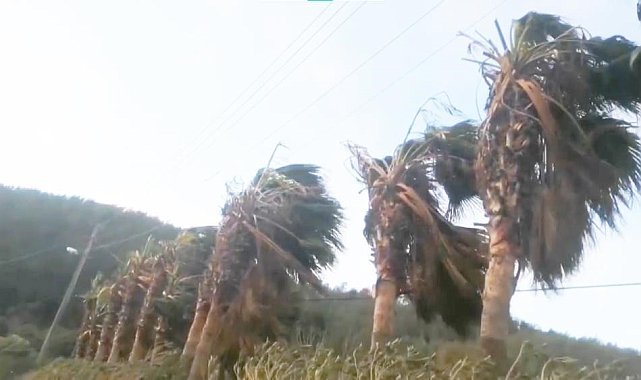 Aydın'da fırtına bekleniyor