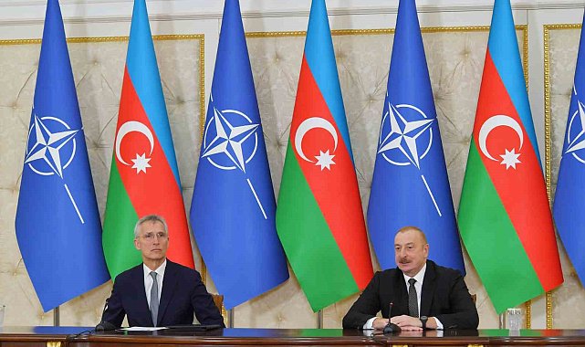 Azerbaycan Cumhurbaşkanı Aliyev, NATO Genel Sekreteri Stoltenberg'i kabul etti