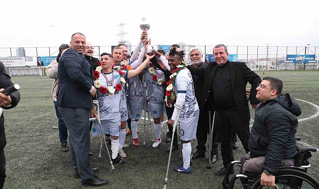 Bağcılar Ampute Futbol Takımı şampiyon oldu