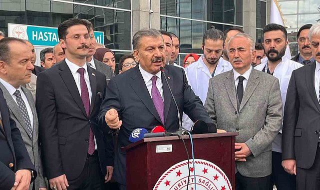 Bakan Koca'dan Bolu'ya müjde: "600 yataklı şehir hastanesi konseptinde, bir hastane çalışmamız var"