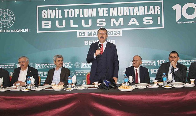 Bakan Tekin: "Milli Eğitim Bakanlığı çok büyük bir aile"