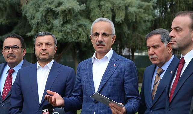Bakan Uraloğlu: "2027 yılında Mersin-Adana-Gaziantep hızlı tren hattı açılıyor"