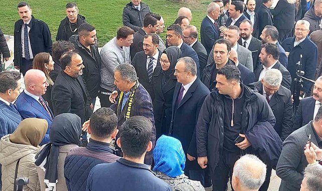 Bakan Yerlikaya'ya, Tekirdağ'da yoğun ilgi