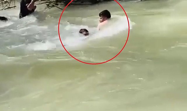 Balık avlamak isterken kendi ağına takılıp suya kapıldı