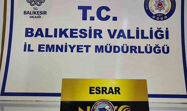 Balıkesir'de polisten geniş kapsamlı denetim