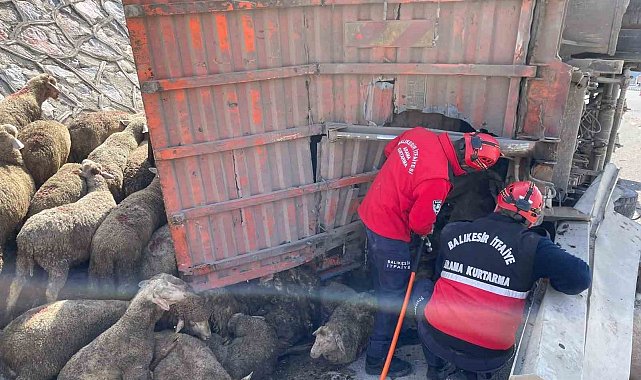 Balıkesir'de tır kazasında 1 kişi hayatını kaybetti