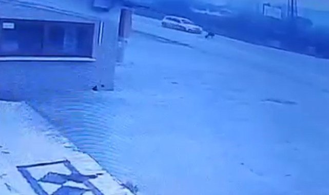 Bartın&#039;da bir kişinin öldüğü kaza kameralara yansıdı