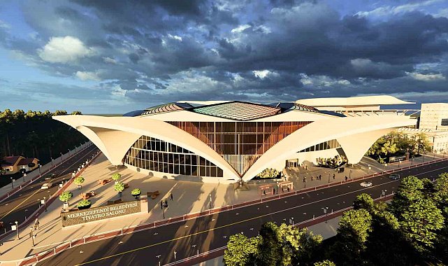 Başkan Adayı Başer'in yeni projesi Merkezefendi Tiyatro Binası oldu