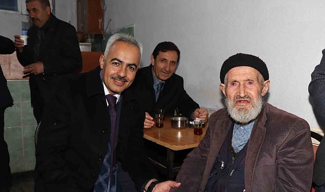 Başkan Adayı Çelebi'nin İzani dedeyle sohbeti yürek ısıttı