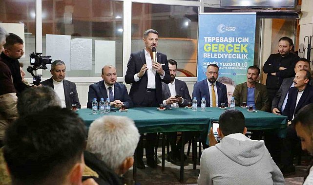 Başkan Adayı Yüzügüllü Fevzi Çakmak sakinleri ile buluştu
