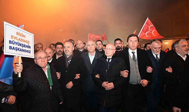 Başkan Aktaş'a İnegöl'de coşkulu karşılama
