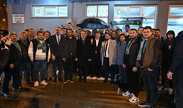 Başkan Aktaş'a Soğanlı da alkış ritmi
