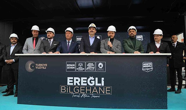 Başkan Altay Ereğli'de Bilgehane temeli attı