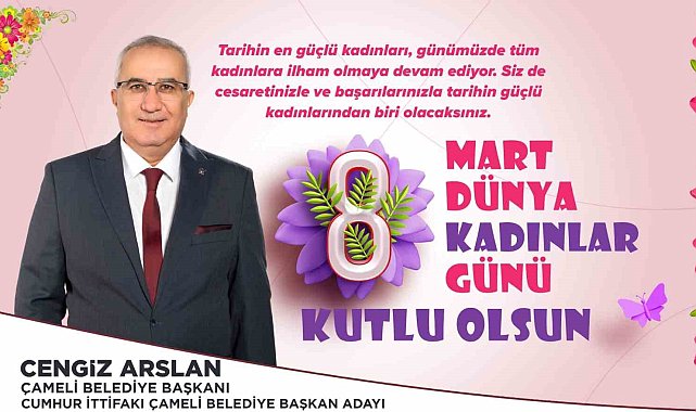Başkan Arslan; "Kadınlarımız ailenin ve toplumun merkezindedir"