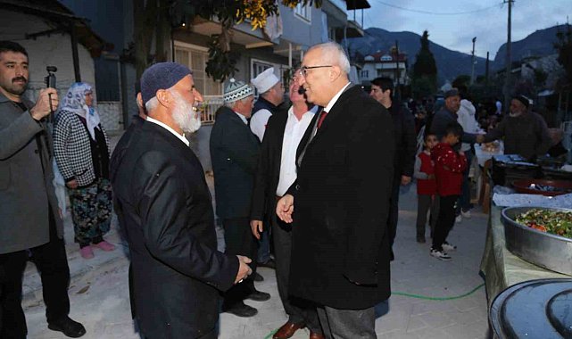 Başkan Arslan, vatandaşlarla iftarda buluştu