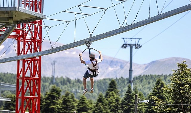 Başkan Atlı yeni dönemde Babadağ'a Adrenalin Parkı kazandıracak