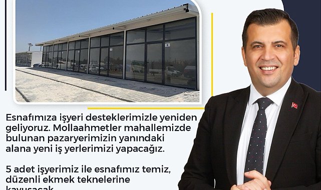 Başkan Atlı'nın yeni projesi esnafa yönelik oldu