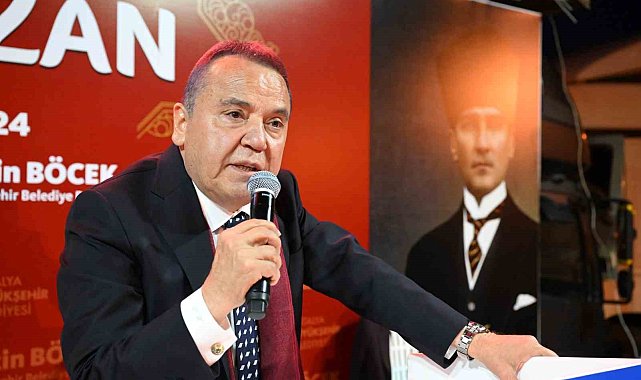 Başkan Böcek Konyaaltılı hemşehrileri ile buluştu