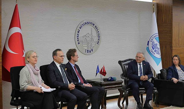 Başkan Büyükkılıç, Avrupalı Büyükelçileri misafir etti